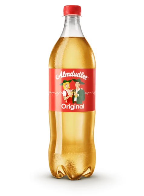 Almdudler kruidenlimonade 1 liter