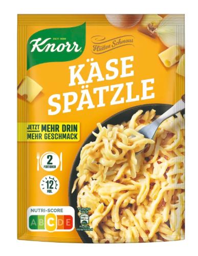 käsespätzle Knorr oostenrijkse spätzle