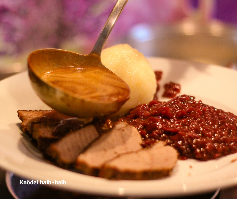 Knorr Knödel halb+halb uit Oostenrijk
