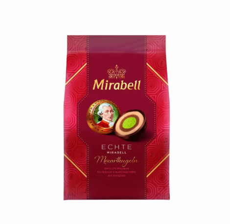 Mozartkugel van mirabell uit Oostenrijk