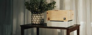 Natuurlijke luchtreiniger van Zirben hout
