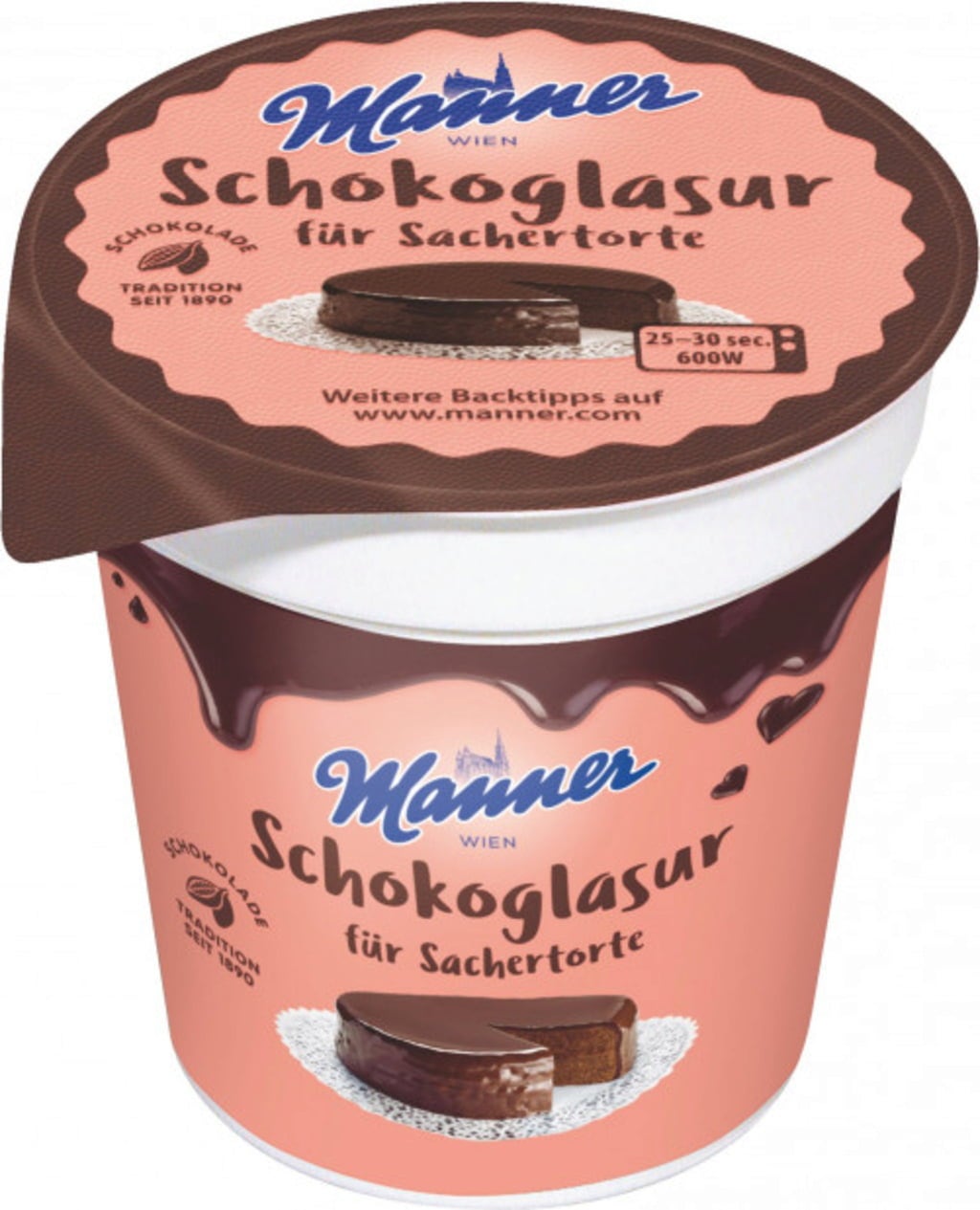 Manner chocoladfeglasuur