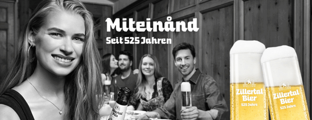 Zillertl Bier sinds 1500 uit oostenrijk