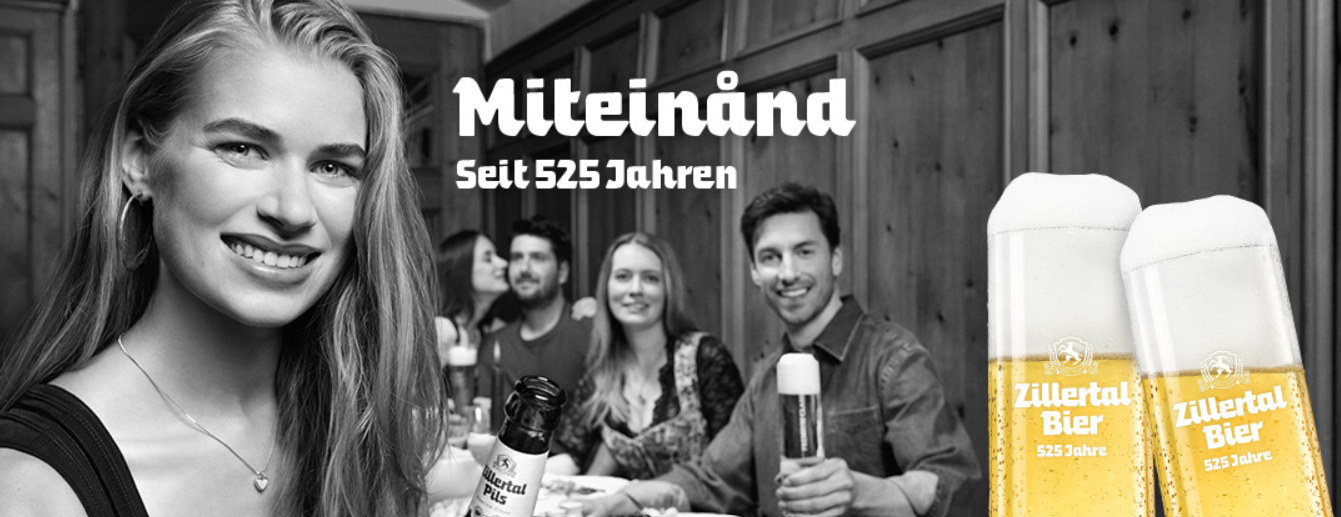 Zillertl Bier sinds 1500 uit oostenrijk