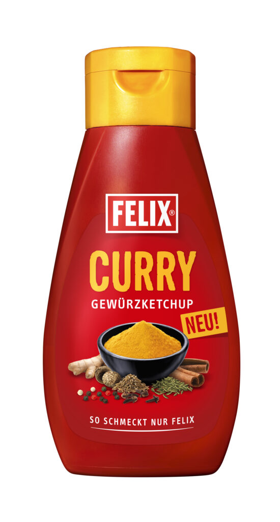 Felix Curry uit Oostenrijk voor de Currywurst