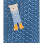 David Fussenegger kinderdeken met knuffel Seppi de beer uit Oostenrijk