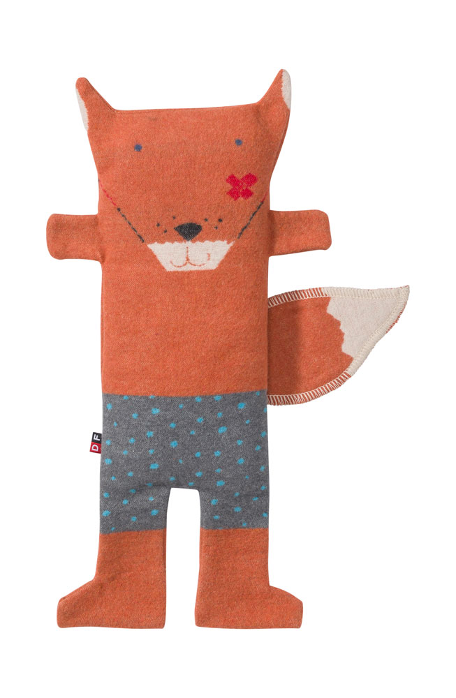 David Fusssenegger kinderdeken met knuffel vos Fritzi
