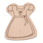 Dirndl plankje uit Oostenrijk