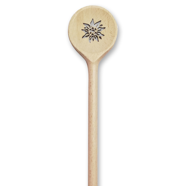 Houten kooklepel Edelweiss