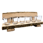 Schnapsbankje met 6 schnapsbankje