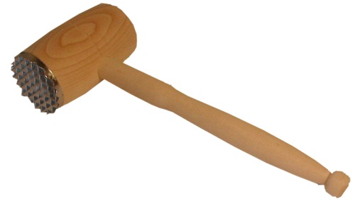 Schnitzelhamer of vleeshamer uit Oostenrijk