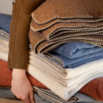 Wollen plaid David Fussenegger