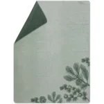 Dennetakjes deken groen David Fussenegger