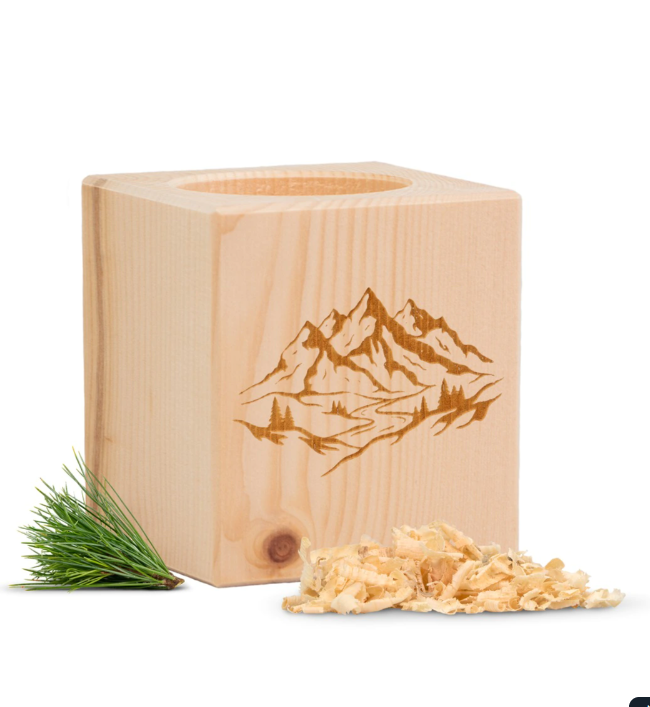 Zirben Würfel Berg