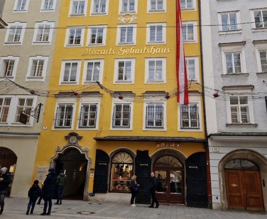 Mozart geboortehuis Salzburg